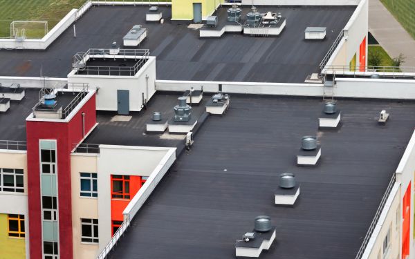Commercial Roof Installation in West Hartford