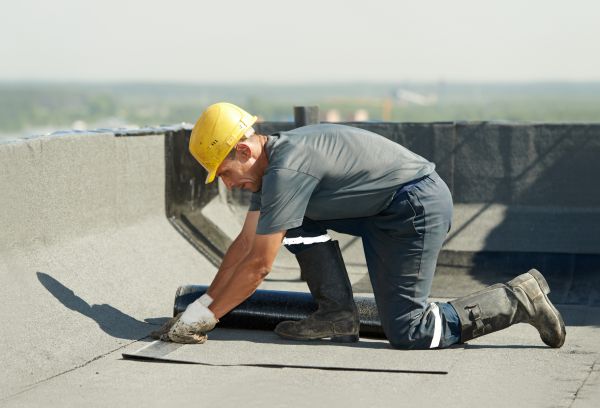 Flat Roof Patching in West Hartford