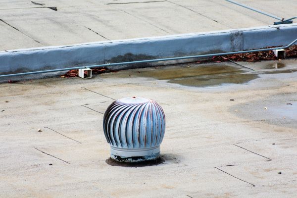 Flat Roof Vent Installation in West Hartford