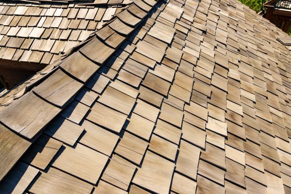 Cedar Shake Roof Construction in West Hartford